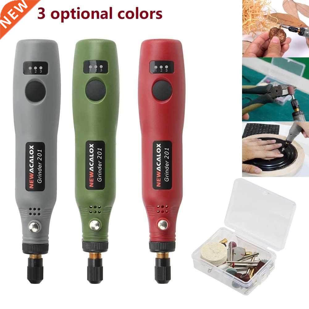 Mini Wireless Electric Grinder Set Drill Engraver Pen Polish
