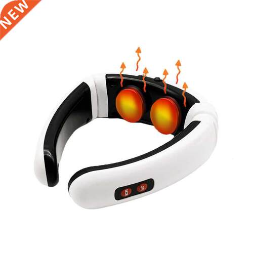 Neck Massager Electric Tens Pulse Cervical Spine Massage Ins
