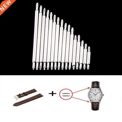 60pcs 8-25mm Watch Band Spring Bars Watchmaker Strap Link P