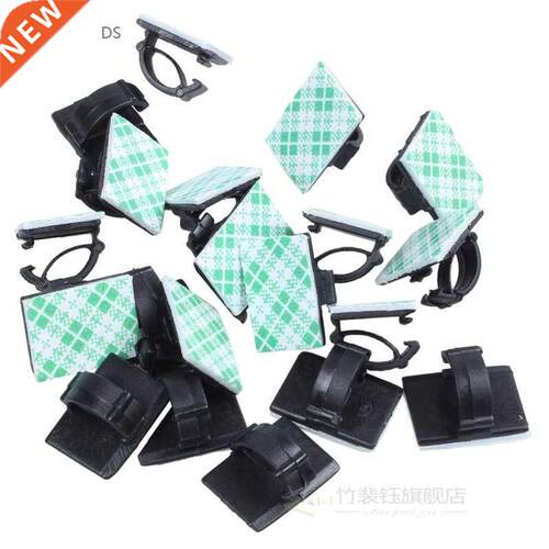 Fashon20pcs Adhesve Car Cable Clps Cable Wnder Drop Wre