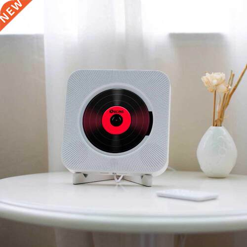 CD Player With Remote Control ABS Wall-mounted USB Interface
