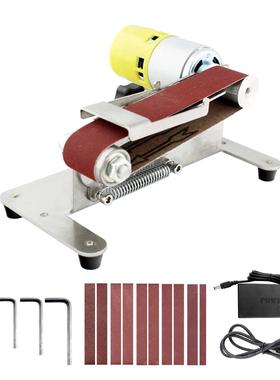 Belt Sander Electric Edge Sharpener with Adjustable 1-45 Deg