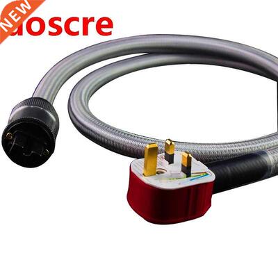 HI-End UK Power Cord Cable UK Mains 3 Pin Plug MK UK Plug Ma