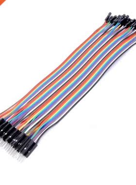 40pcs 30cm Female to Male Jumper Wre Dupont Cable