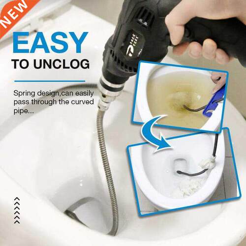 Spring Pipe Pipe Dredging Tools Drain Cleaner Sewer Sinks Ba