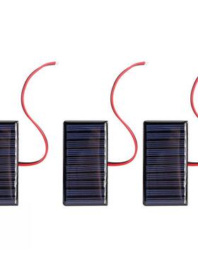0.3w 5v Sol Epoxy Panel Polysilicon Bod With Wire Mini S