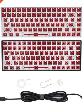84key Mounting Plate Hot Swappable Three Mode Wired/Bluetoot