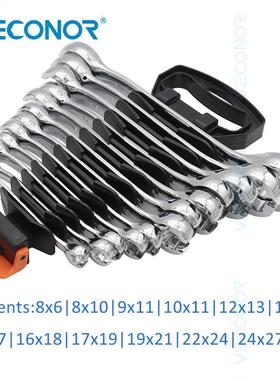 12pcs Oil Pipe Flare Nut Wrench Key Set Tools of Nut Spanne