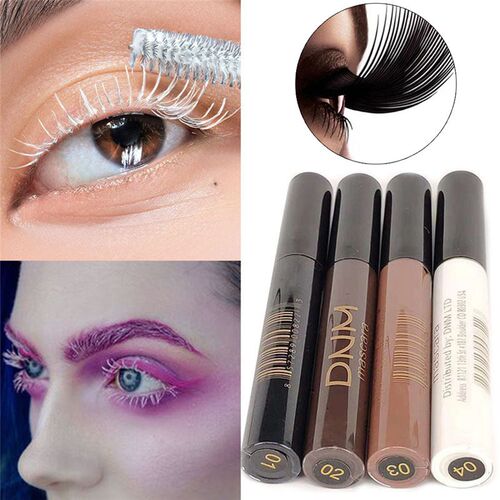 Natural Eye Lash Extension Colorful Mascara Makeup Party Fes