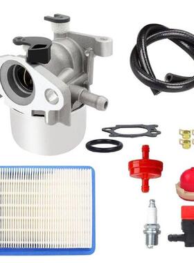 Carburetor Tune-up kit with Air Fuel Filter Line Shutoff cli