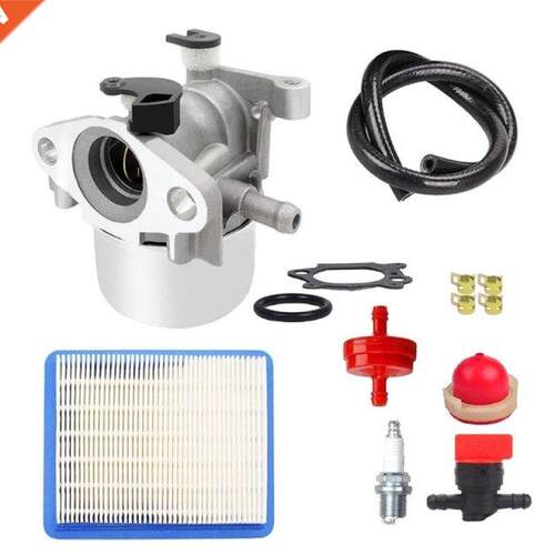 Carburetor Tune-up kit with Air Fuel Filter Line Shutoff cli