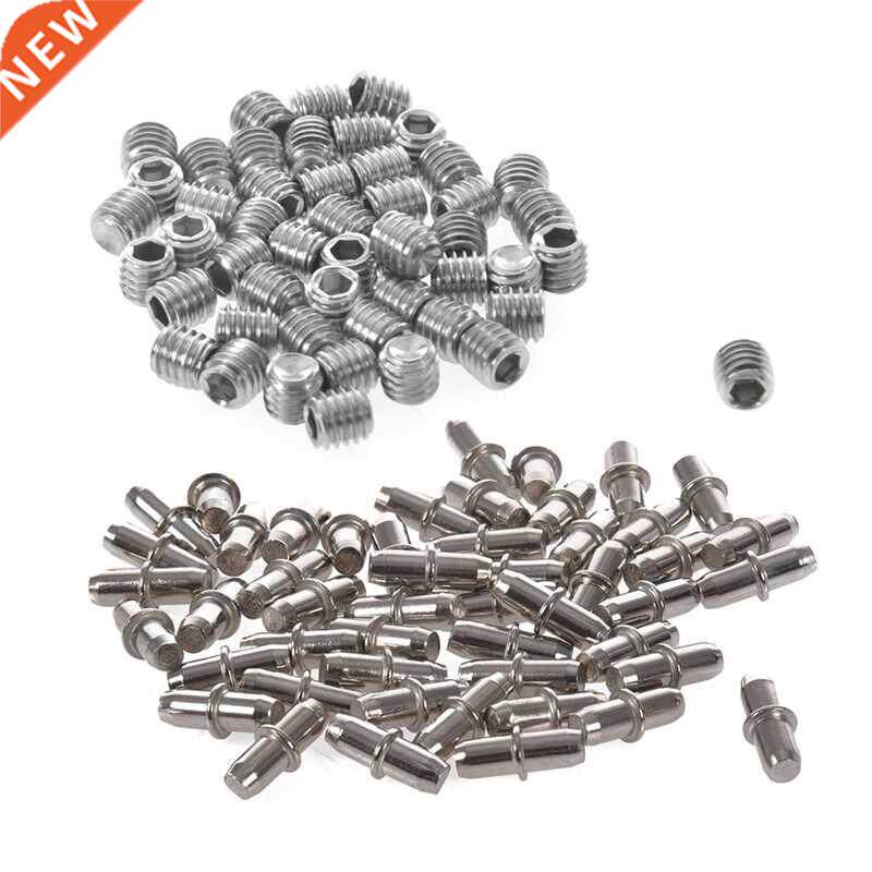 50Pcs M3Xm Stainless Steel Hex Socket Set Cap Point Grub Scr
