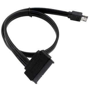 12V 0,5 m SATA 22 pin madre turno Poder eSATA USB 2 in 1 cab