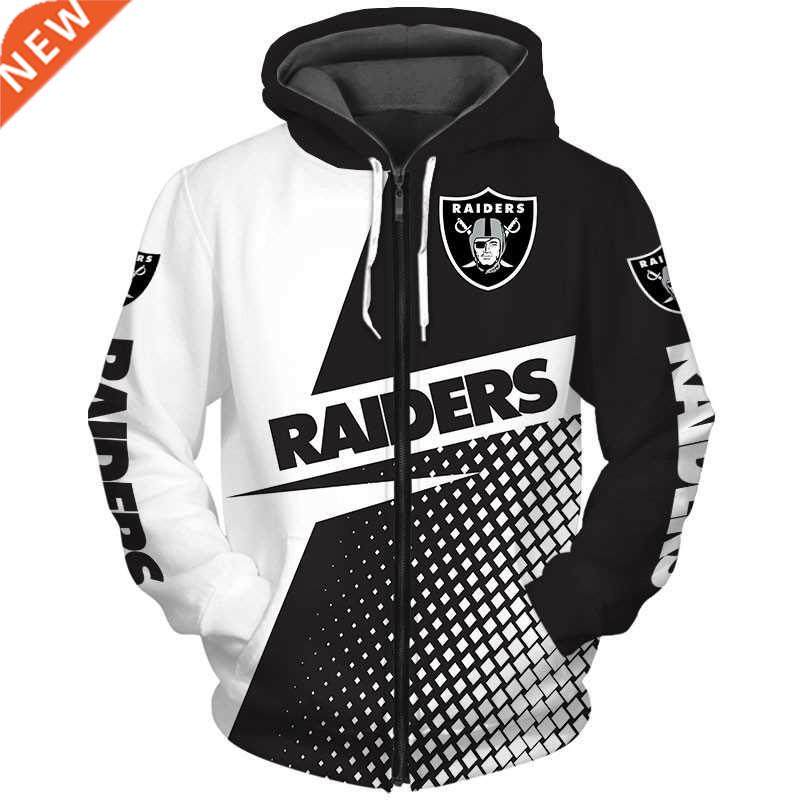 Las Vegas Men's cool football sportswear Black and w