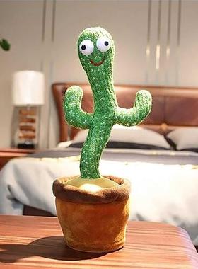 Cactus Ornaments Decoration Electronic Dancing Cactus Toys