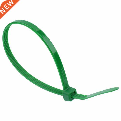 4.8mm x 200mm Green Zip Cable Tie - 100