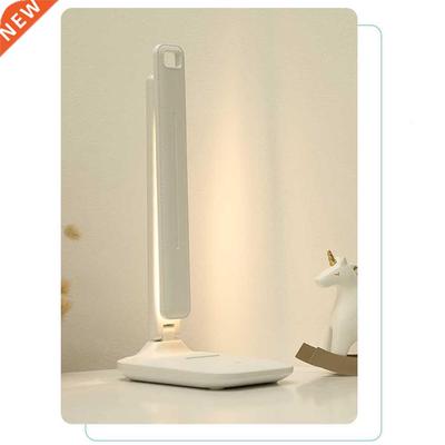 LED Desk Lamp Three-Speed Touch Dimming Foldable Reading St