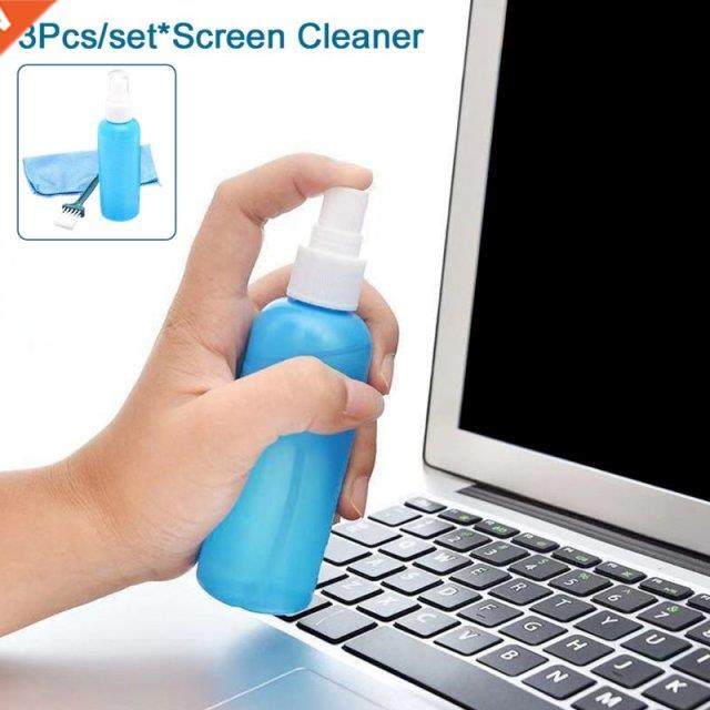 1Set Portable Tablet Phone Screen Cleaning Kit Screen Cleane