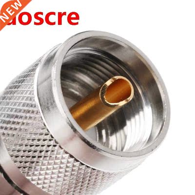 RF Coaxial Adapter UHF Male Plug PL259 Clamp RG8 RG165 RG21