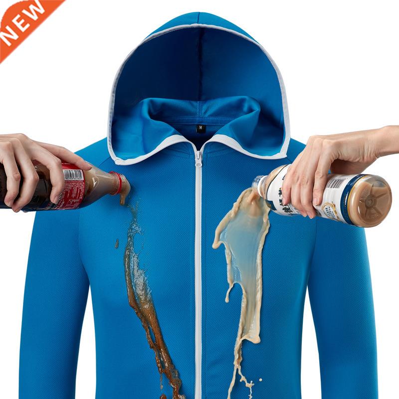 Ice silk Water Repellent Fishing Clothes Tech Hydrophobic C