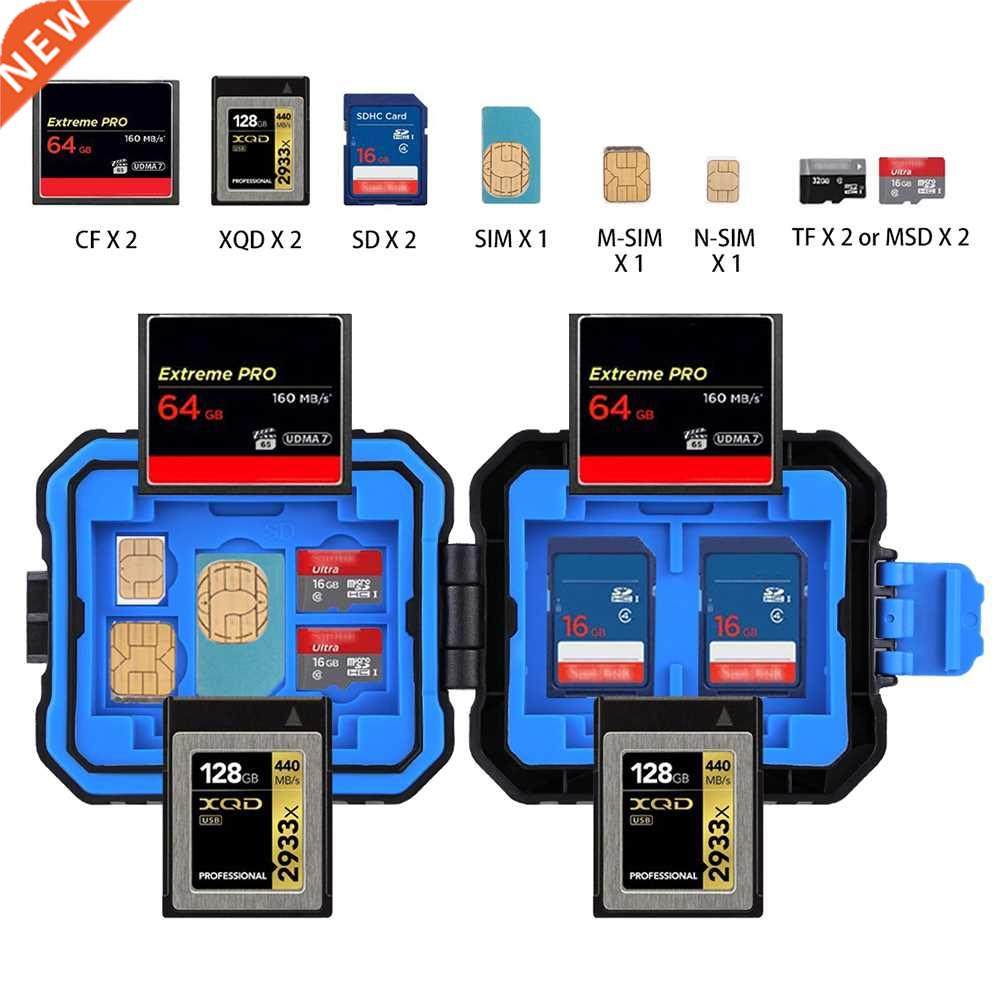 Waterproof Storage Card Box Shatterproof Memory Card Case Su