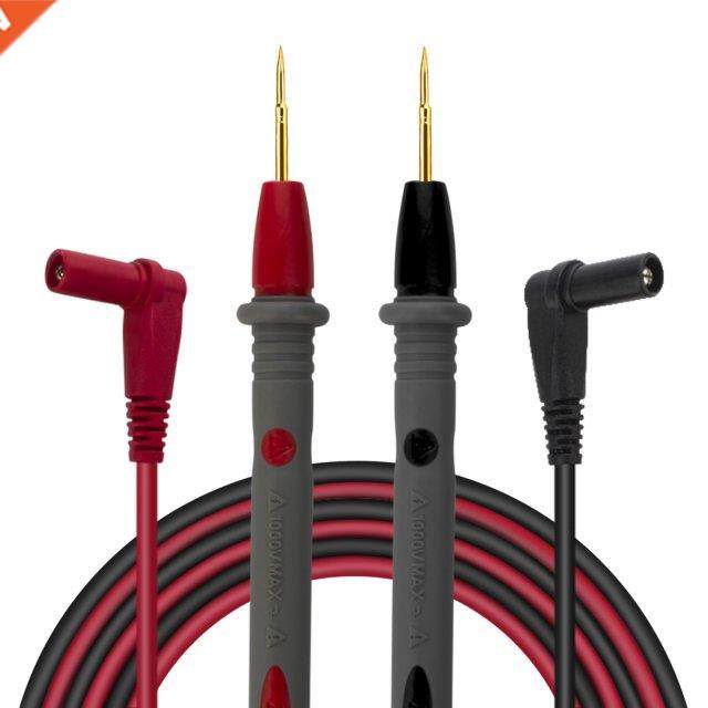 Portable Electronic Probes Multimeter Leads Test Gold Plated