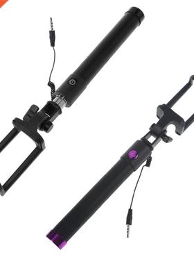 Handheld 3.5mm Selfie Stick Extendable Phone Monopod for And