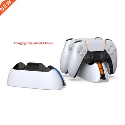 Dual Fast Charger for PS5 Wireless Controller USB Type-C Qui