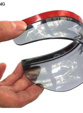 2pcs/set PVC Car Rear view Mirror sticker rain eyebrow weath