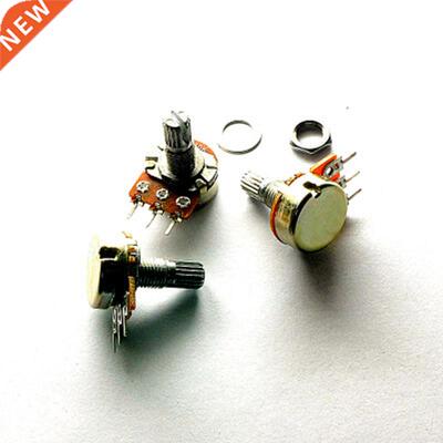 10pcs WH148 B5K Linear Potentiometer 15mm Shaft With Nuts An