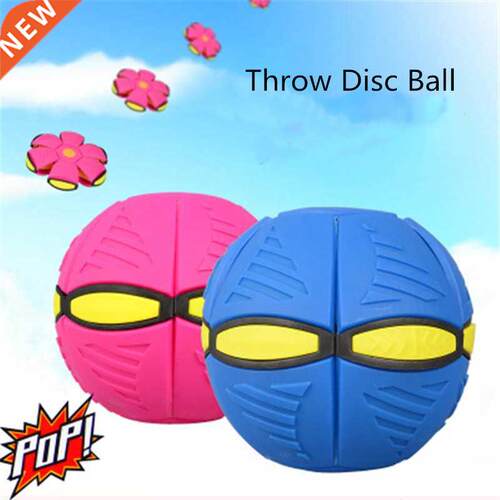 Outdoor Toy Fly Ball LED Beach Garden Game Throw Disc Ball T