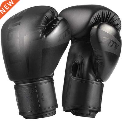 ZTTY Kick Boxing Gloves for Men Women PU Karate Muay Thai Gu