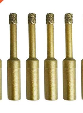 6 PCS Diamond Drill Bits 6mm 1/4 inch Ceramic Diamond Hole S