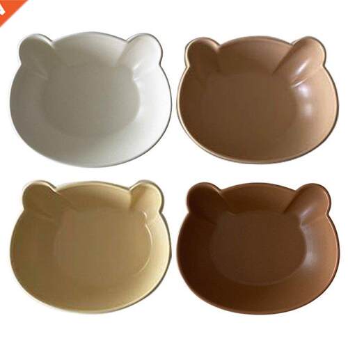 Multi-purpose Dessert Plate Bowls Cute Bear Ceramic Dishes P