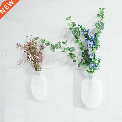 Silicone Sticky Vase Easy Removable Wall & Fridge Ma