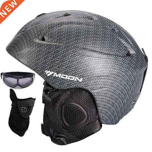 MOON Skateboard Snow Ski Snowboard Helmet Integrally molded