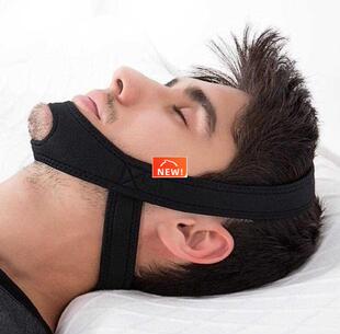 New Neoprene Anti Snore Stop Snoring Chin Strap Belt Anti