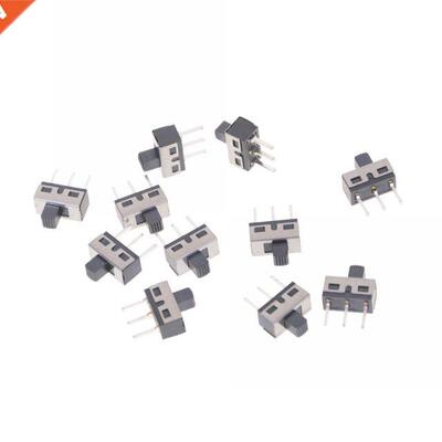 New 10Pcs SS12D10 toggle switch 3Pins straight feet 1P2T han