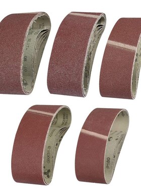 25Pcs 75 x 533mm Sanding Belts Aluminum Oxide Sanding Belt (