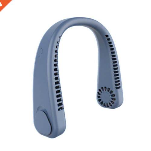 Portable Neck Fan Hands-free Bladeless Fan Weable Fan Leaf