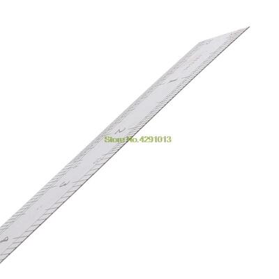 Stainless Steel Double Side Measuring Straight Edge Ruler 60
