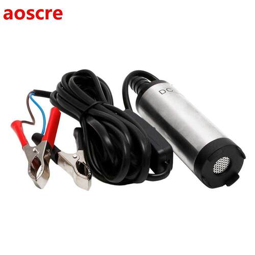 DC12V Stainless Steel Submersible Diesel Fuel Water Oil Pump