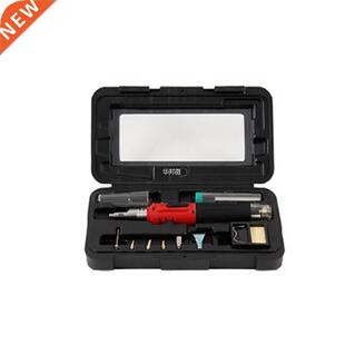 10-In-1 Gas Soldering Iron Case Set Multifunction HS-1115K B