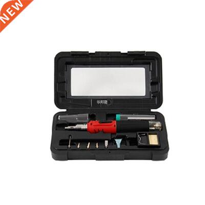 10-In-1 Gas Soldering Iron Case Set Multifunction HS-1115K B