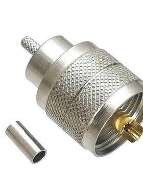Connector UHF PL259 Male Plug Crimp RG16 RG174 LMR100 RF Ad
