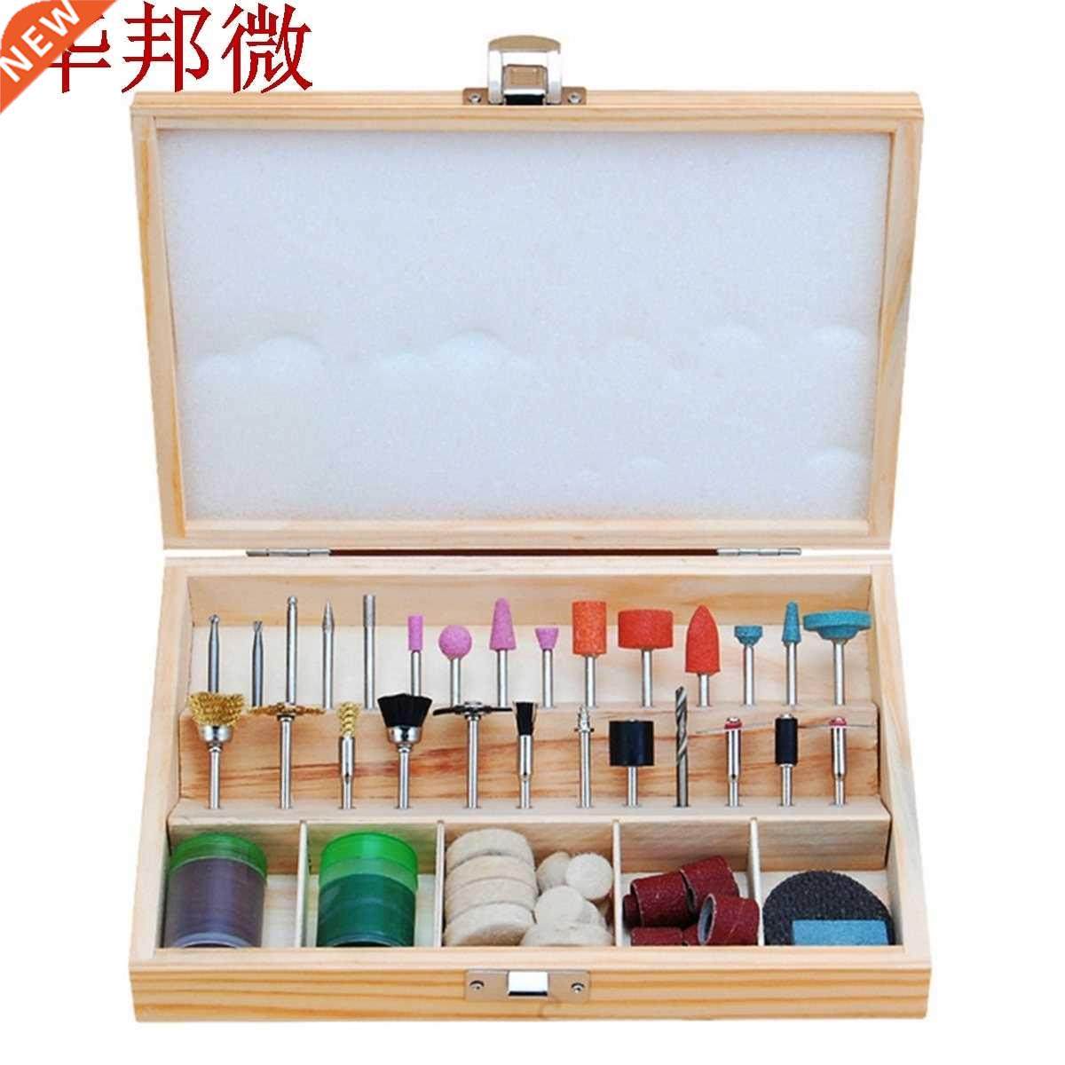 100pc Rotary Tool Accessory Bit Bits Set 1/8inch 适用于 Drem