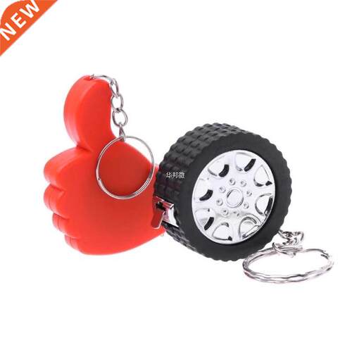 Mini Tape Measure Portable Keychain Plastic Retractable Soft