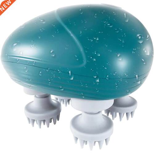Electric Head Massager Wireless Scalp Massager Waterproof Bo