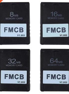 FMCB v1.953 Card Memory Card for PS2 Playstaton 2 Free McBo