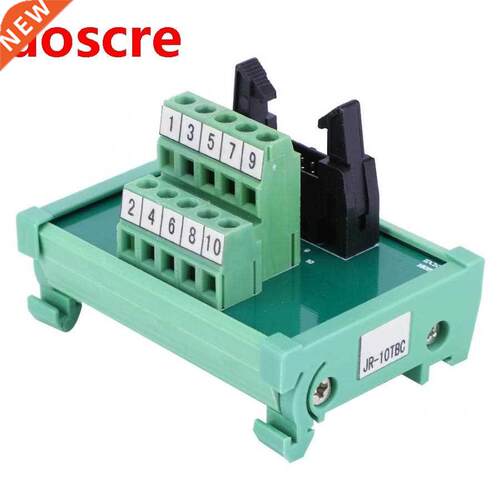 IDC-10P PLC Board Terminal Block 35mm Signal Adapter Board